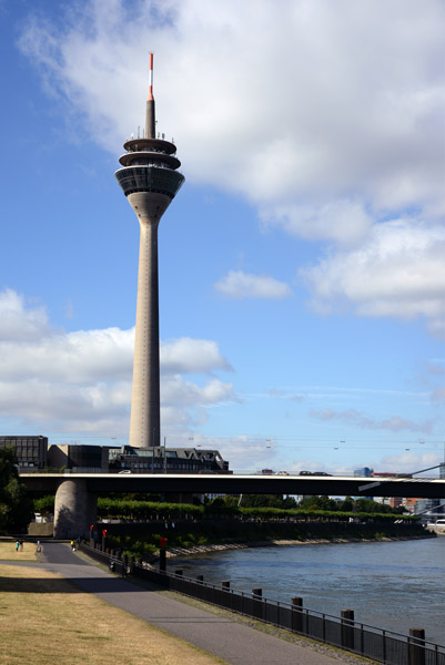 Rhine Tower, constructed 1979-1981, Dsseldorf