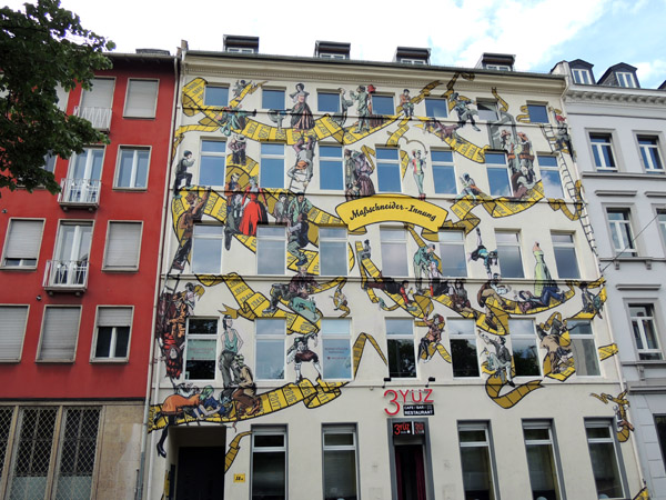 Mural-Maßschneider-Innung, Bleichstraße 38, Frankfurt (former Pulse)