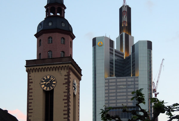 St-Katharinenkirche & Commerzbank Tower, Frankfurt