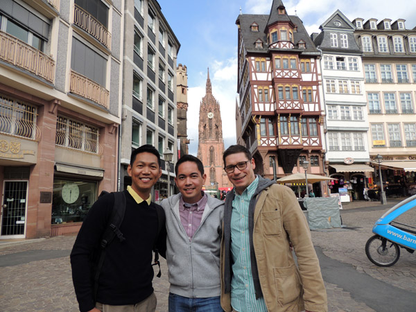 Dennis, Norvie & Peter, Frankfurt