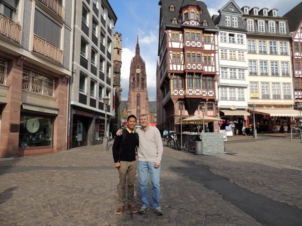 Me and Dennis, Frankfurt 2013