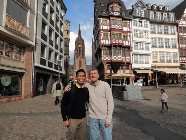 Me and Dennis, Frankfurt 2013