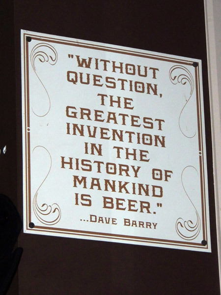 Without Question, the Greatest Invention in the History of Mankind is Beer