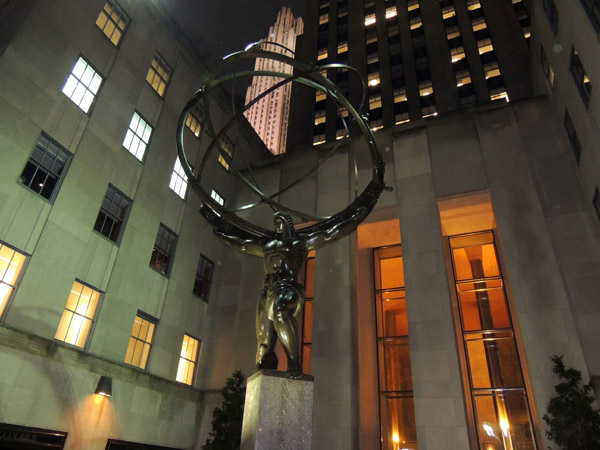 Atlas, Rockefeller Center