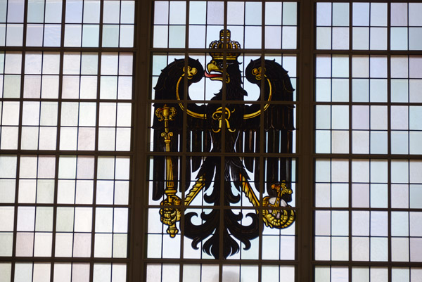 Bad Homburg Railway Station stained glass - Kaiser Friedrich