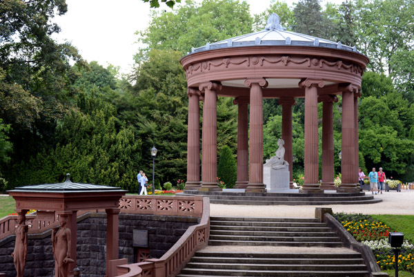 Elisabethenbrunnen, the most famous healing water source of Bad Homburg