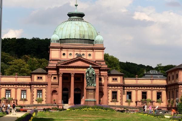 Kaiser-Wilhelms-Bad, 1887-1890, Kurpark Bad Homburg