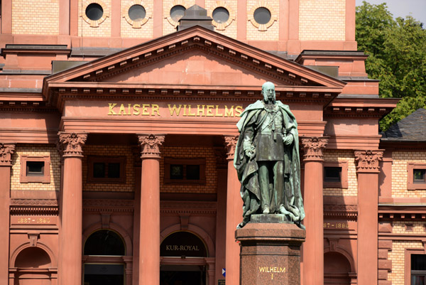 Kaiser Wilhelm I statue, Kurpark Bad Homburg