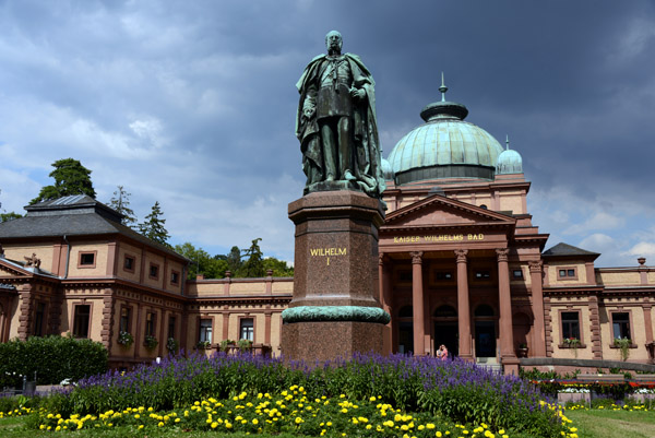 Wilhelm I memorial and Kaiser-Wilhelm-Bad