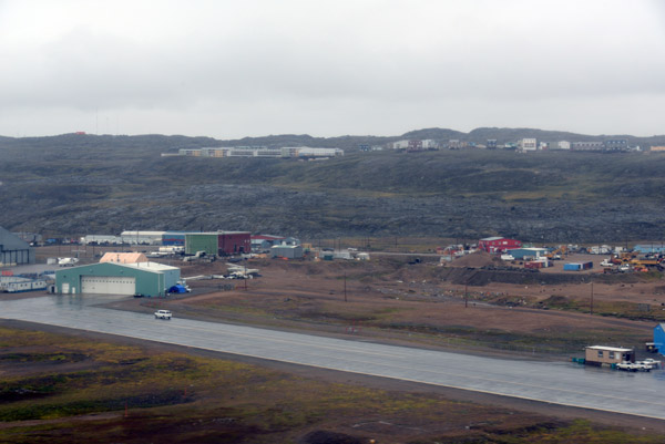 Departing Runway 17 at Iqaluit bound for Kangerlussuaq, Greenland (BGSF)