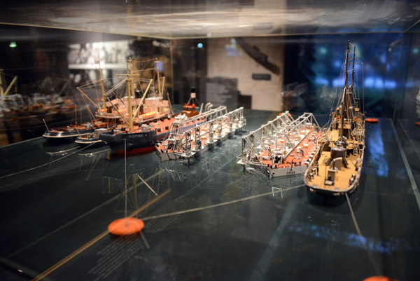 The Vasa was partially raised in 1959 and taken to shallower water where the hull was repaired