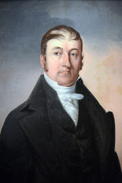 Portait of a Man Associated with Ailleboust and Ramesay Seigneuries, William J. Weaver, ca 1815