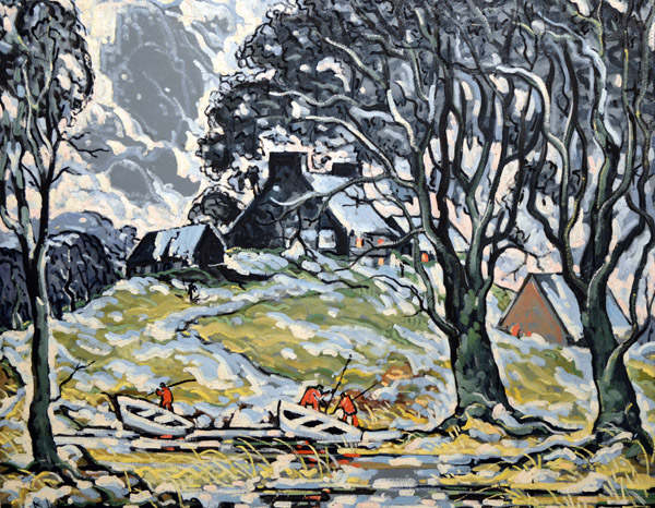 November Snow, Marc-Aurle Fortin, 1937 or 1938