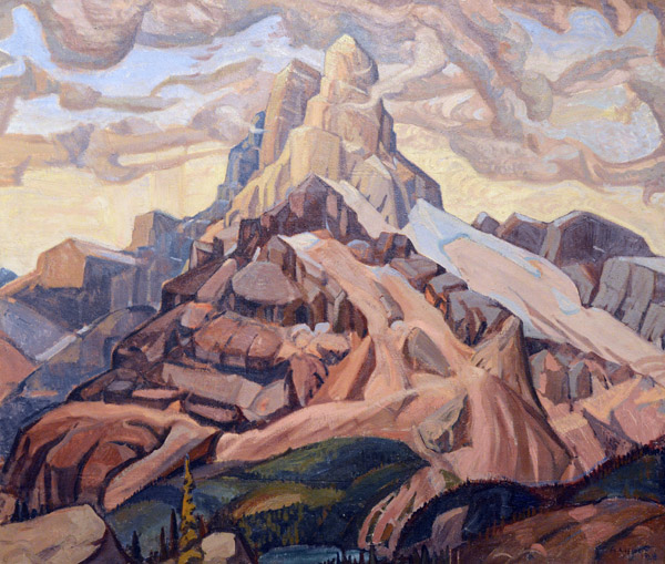 Cathedral Mountain, Arthur Lismer, 1928