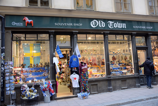 Old Town Souvenir Shop, Vsterlnggatan, Stockholm