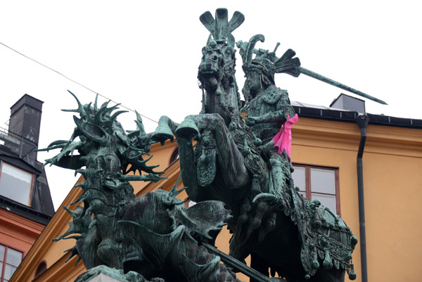 Saint George and the Dragon - Sankt Gran och draken, Kpmanbrinken, Gamla Stan