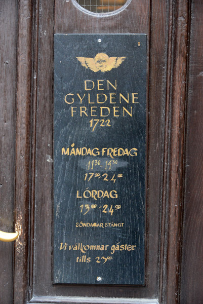 Den Gyldene Freden Swedish Restaurant