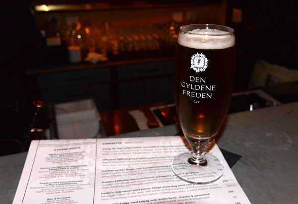 Beer at Den Gyldene Freden