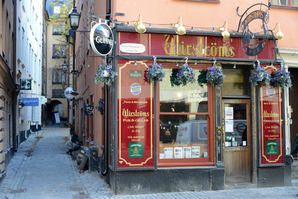 Wirstrms Pub and Cellar, Stora Nygatan, Gamla Stan