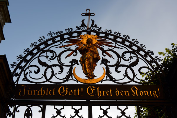 Frchtet Gott! Ehret den Knig! German Church of St. Gertrud