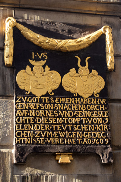 St. Gertrud German Church dedication, 1609