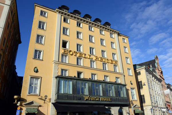 Hotell Reisen, Skeppsbron 12, Gamla Stan