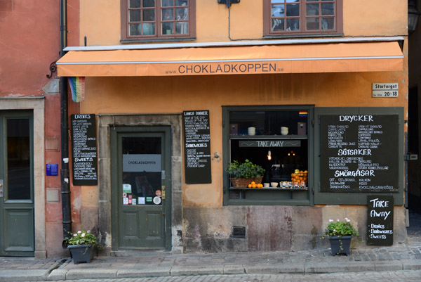 Chokladkoppen, Stortorget 18