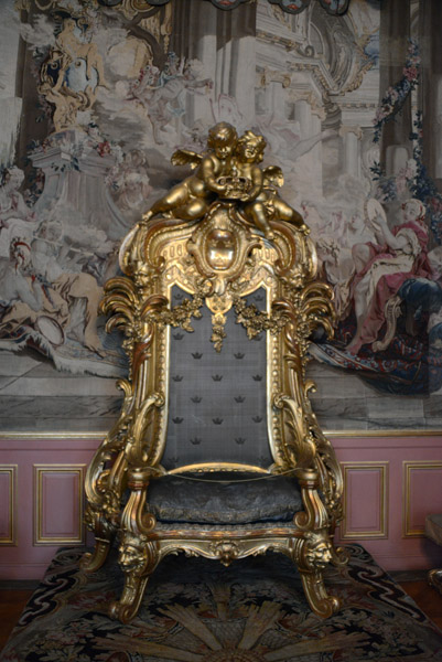Throne, Bernadotte Apartments, Royal Palace