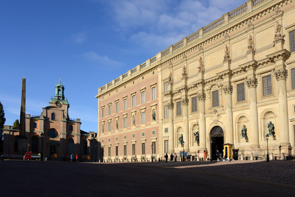 Southern faade of the Royal Palace - Kungliga slottet