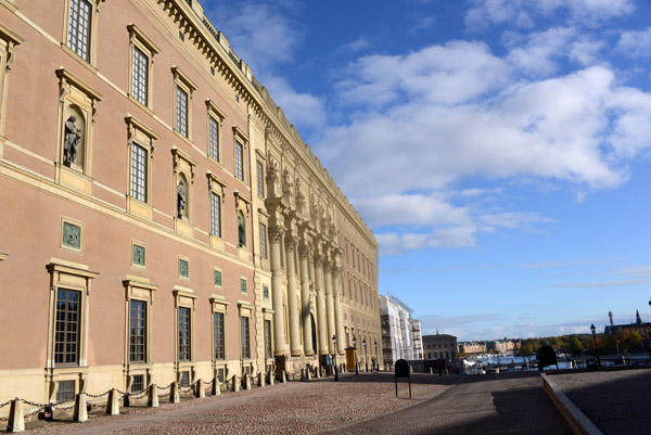 Southern faade of the Royal Palace, Stockholm