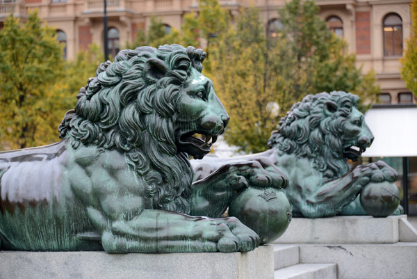 Lions, Kungstrdgrden / King's Gardens, Stockholm