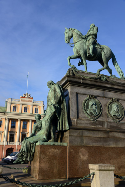 Gustav II Adolf Equestrian Sculpture