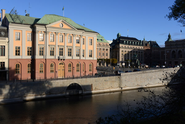 Southern faade of the Swedish Foreign Ministry, Stmgatan