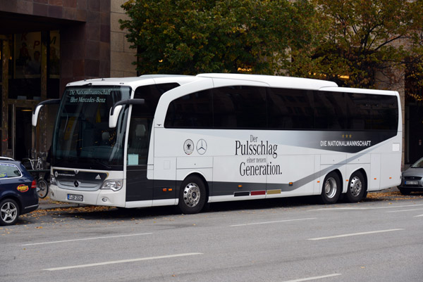 German National Football Team Bus in Stockholm
