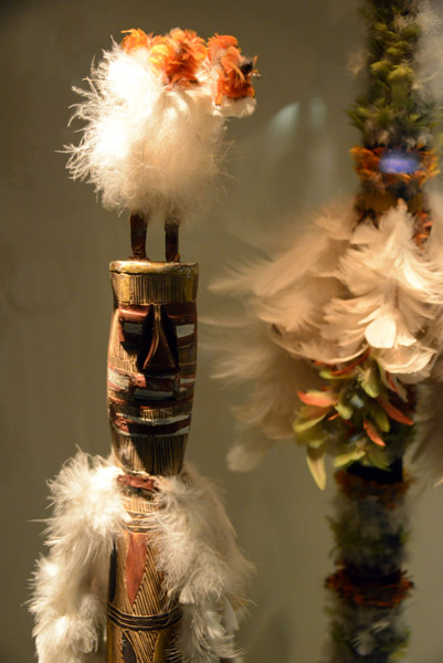 Feathered ceremonial object, an incarnation of the Bird Ancestor