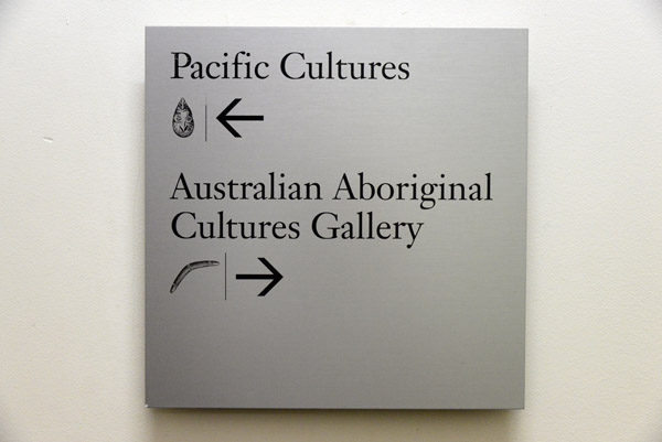 Pacific Cultures Gallery, upstairs in the old Victorian wing of the museum