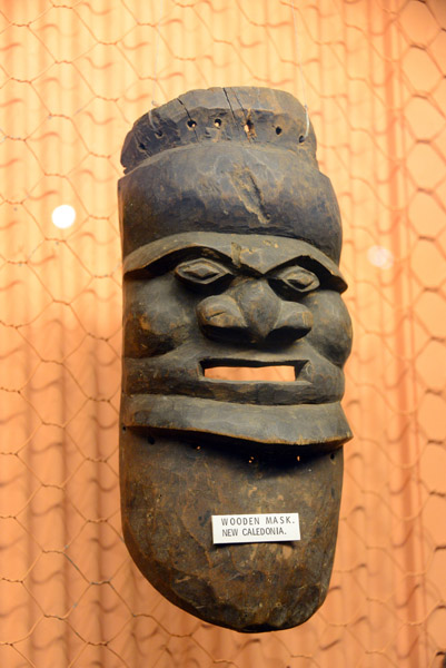 Wooden mask, New Caledonia