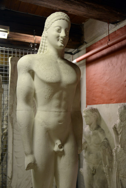 Kouros - Apollo of Volomandra, National Museum of Athens