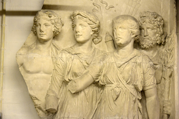 Patron Deities of the Daciens, Arch of Trajan, Rome