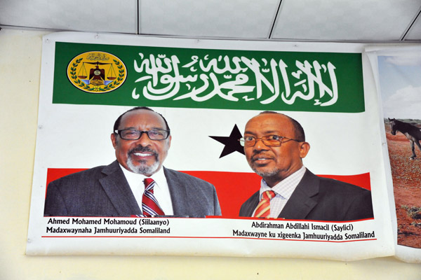 The President and Vice President of Somaliland