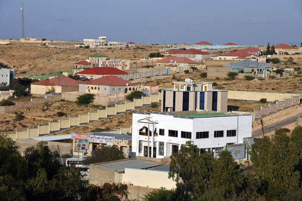Upscale district on the south side of Hargeisa near the airport