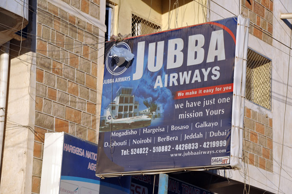 Jubba Airways, the airline of Somalia