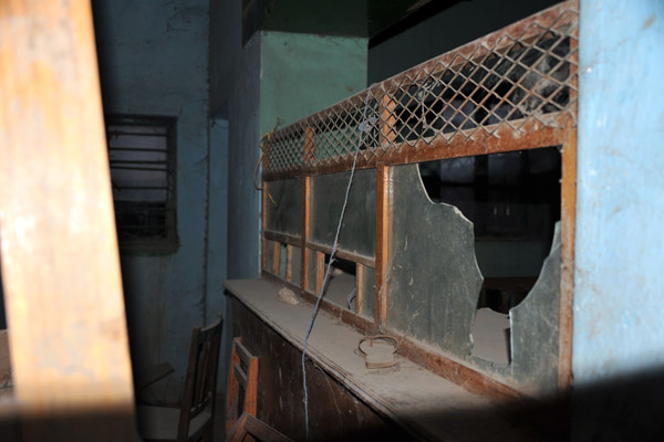 Abandoned interior of the Hargeisa Post Office