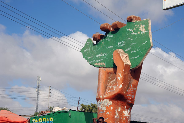 Somaliland Map Monument, Hargeisa