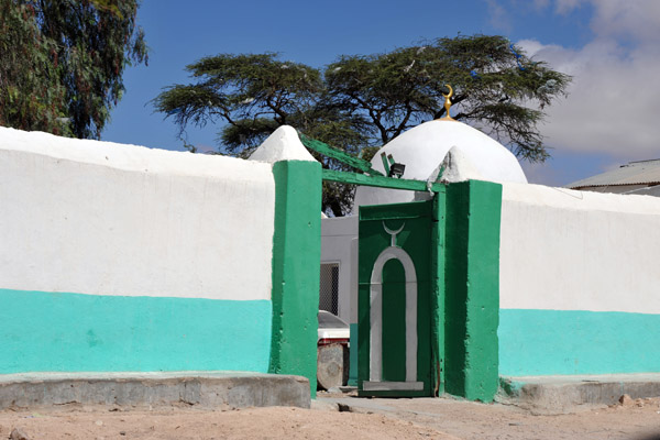 Entrance to the Tomb of Sheikh Madar, regarded as the founder of modern Hargeisa in the early 20th C.