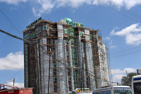 New Telesom highrise under construction, Hargeisa