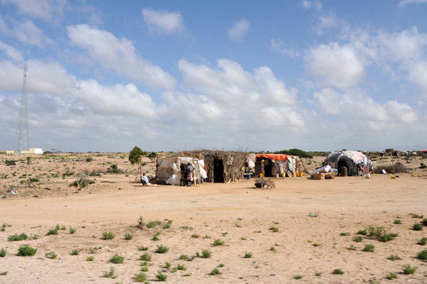 Poor settlement on the flats outside Berbera