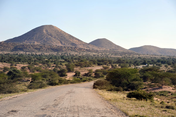 Somaliland National Highway 1 beyond the halfway point from Berbera and Hargeisa