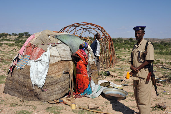 Our SPUs keep an eye on things as we visit the nomads