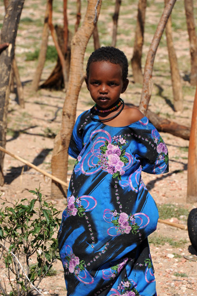 Somali girl near Laas Geel